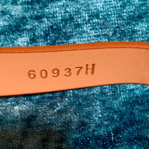 St. John brown skinny leather belt main image 5